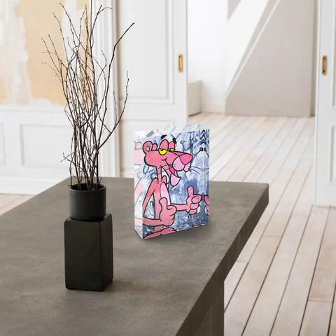 Acrylic block - Pink Panther