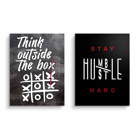 Motivational picture bundle for offices and home offices from ARTMIND