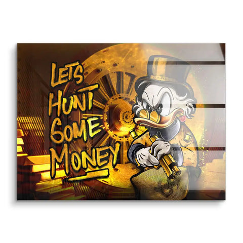 Lets hunt some money - Limited Edition Kunstwerk von ArtMind