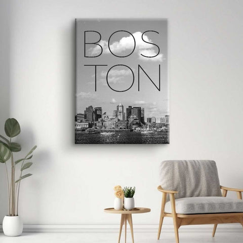 Wandbild BOSTON Skyline von ArtMind