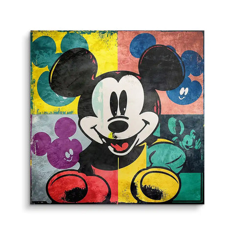 Wandbild Micky Pop Art Artwork by ARTMIND