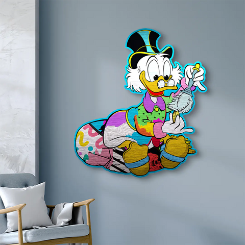 Mural - Scrooge Pop Art Art