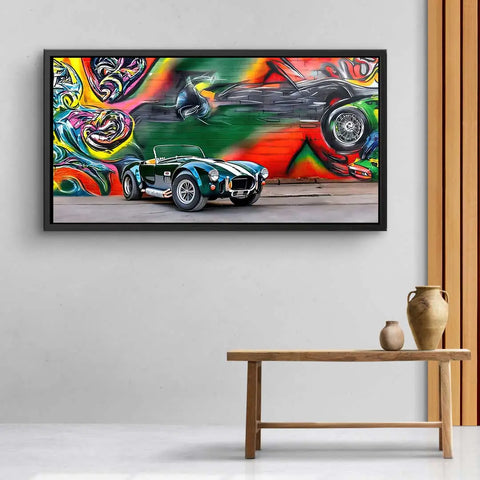 Peinture murale Graffiti Dreamcars Ac Cobra 1 par ArtMind