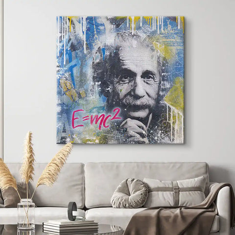 Wandbild -  Albert Einstein