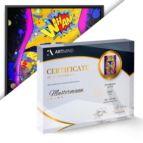 Tableau mural - Certificat