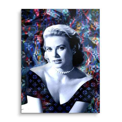 Wandbild mit Grace Kelly als Portrait von ARTMIND