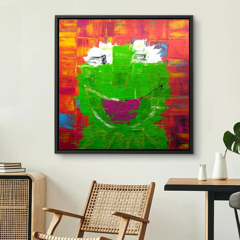 Tableau mural - Kermit la grenouille