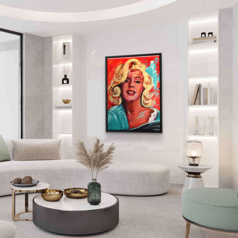 Mural Marilyn Monroe by Rosmarie Weigert presented by ArtMind