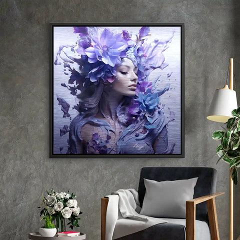 Wandbild -Lavendel