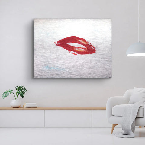 Wandbild - Lipp - Kiss