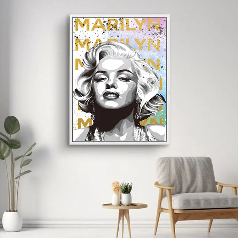 Wandbild - Marilyn