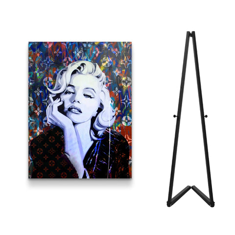 Tableau mural - Bundle Marilyn Monroe avec chevalet