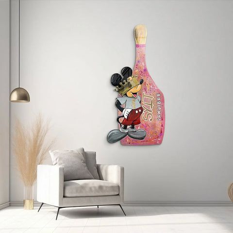 Tableau mural - Mickey Sylt Champagne