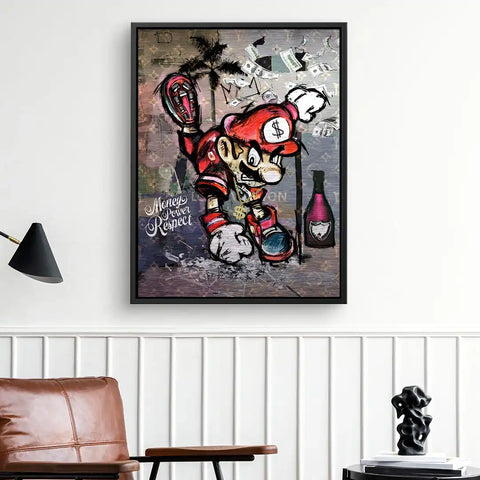 Wall mural - Money - Power - Respect by Mario