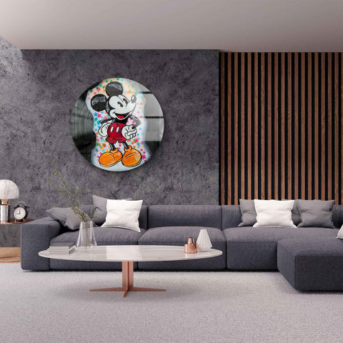 Wall mural with old school Mickey as artwork by ArtMind
