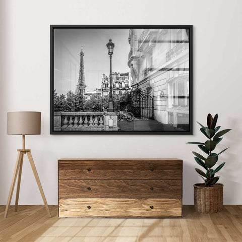 Wandbild mit Blick aus dem Herzen von Paris von ArtMind