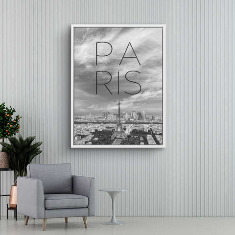 Wandbild der Pariser Skyline von ArtMind