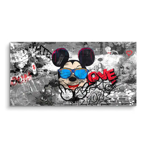 Wandbild - Famous Pop Art Mickey