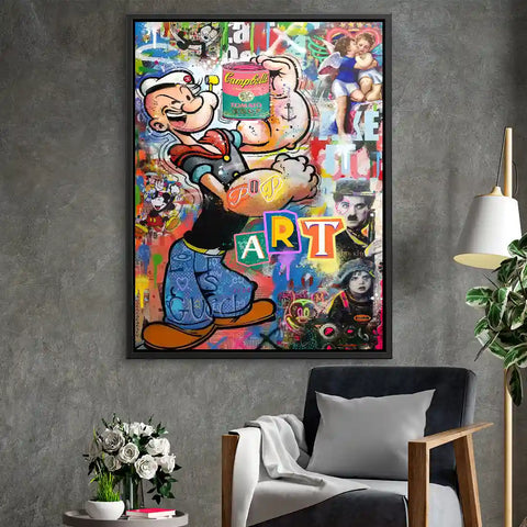 Tableau mural - Popeye