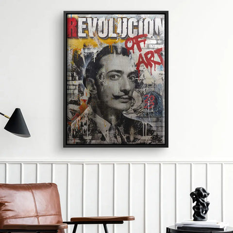 Mural - Dali's revolucion of art