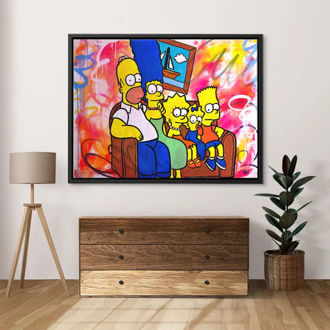 Wandbild - Simpson