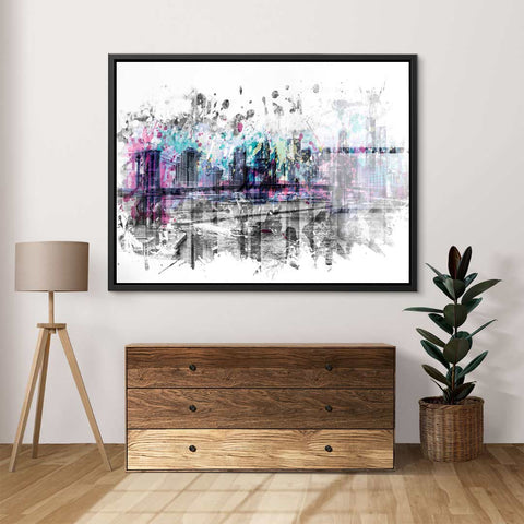 Wandbild NYC Skyline von ArtMind