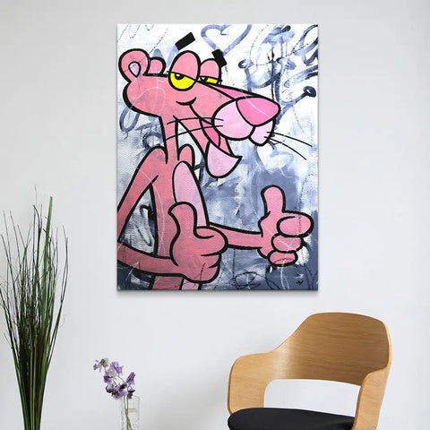 Wandbild mit Pink Panter by ARTMIND