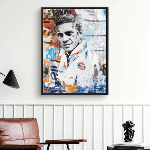 Wall mural - Steve Mc Queen - Le Mans