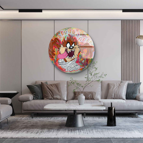 Tableau mural de Taz comme artwork sur disque d'ArtMind