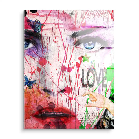 Watercolor Woman - Limited Edition Kunstwerk von ArtMind