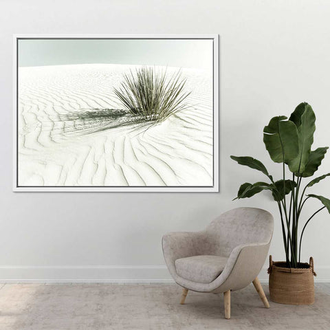 Wandbild mit weißer Sanddüne von ArtMind