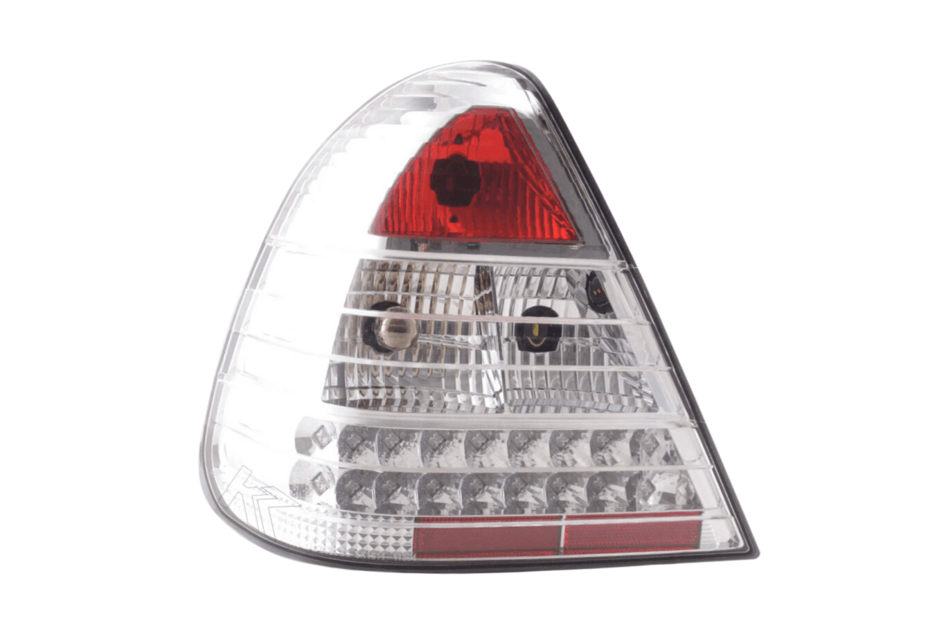 Mercedes Benz C-Class (204) Chrome Clear LED Taillights Set (2007-2011