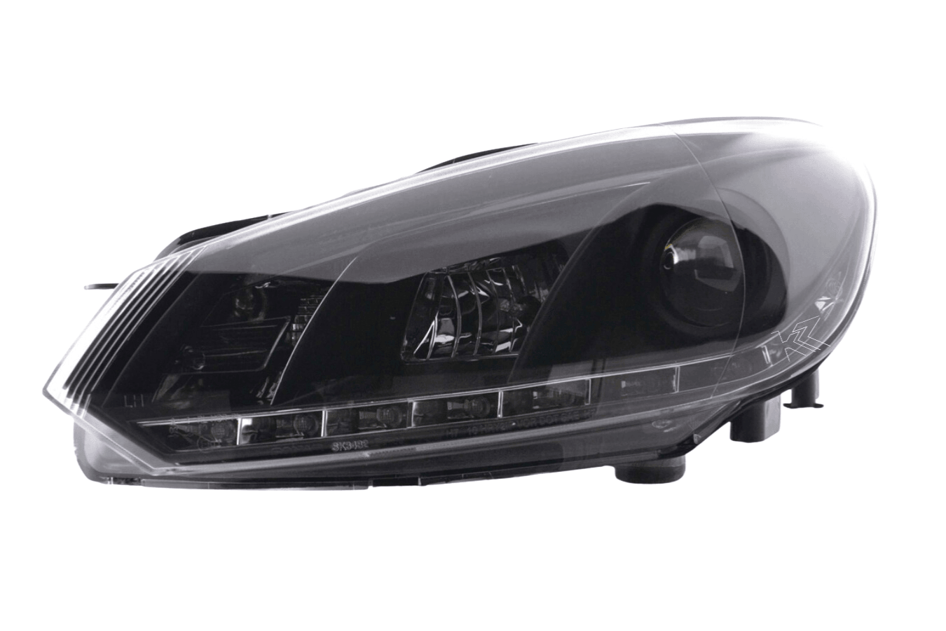 VW Golf 6 LED DRL, HID Bi Xenon MK7.5 Style Headlight (2009-2012)