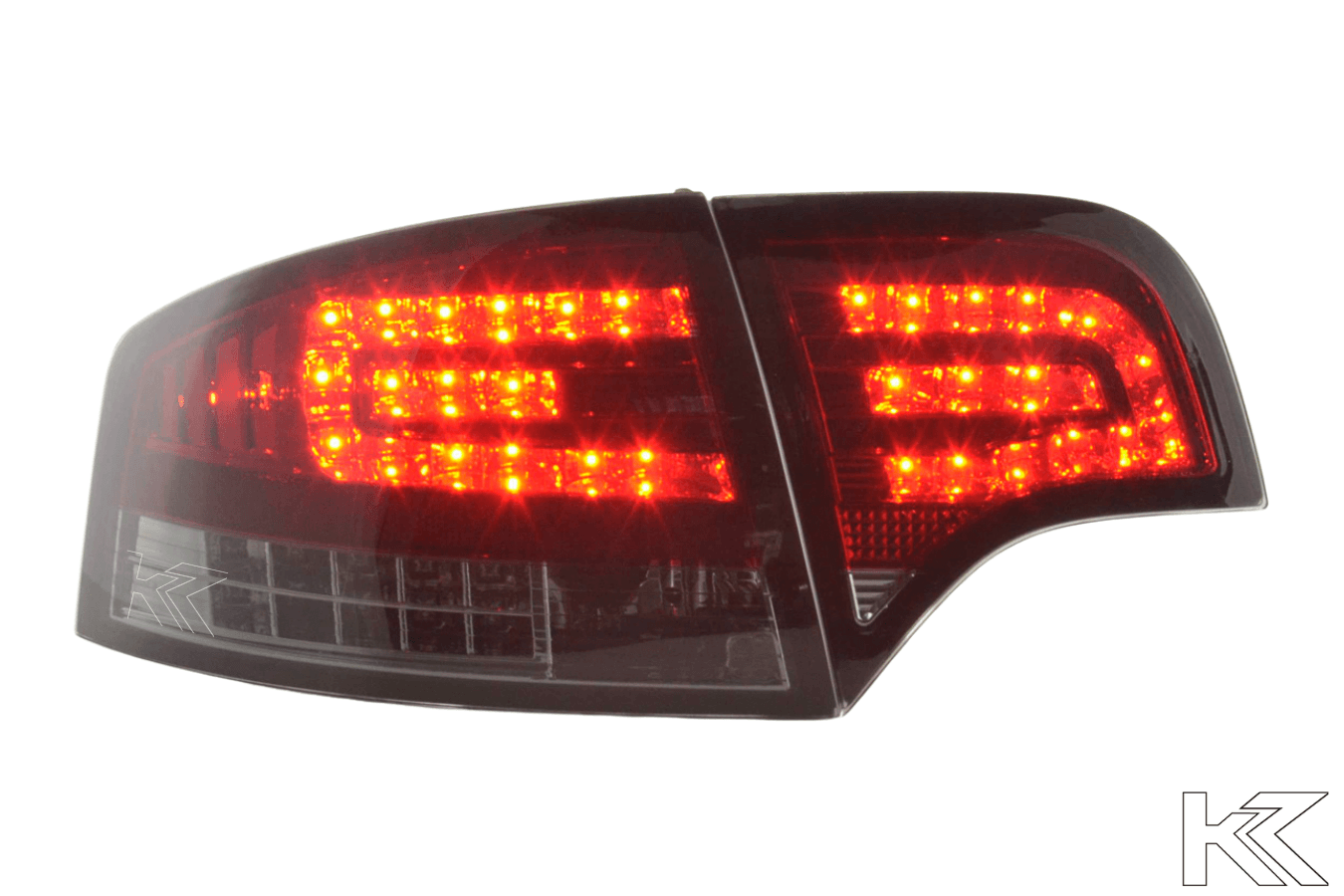 Audi A4 (B7/8E) Sedan Red Smoke LED Taillights Set (2004-2007)