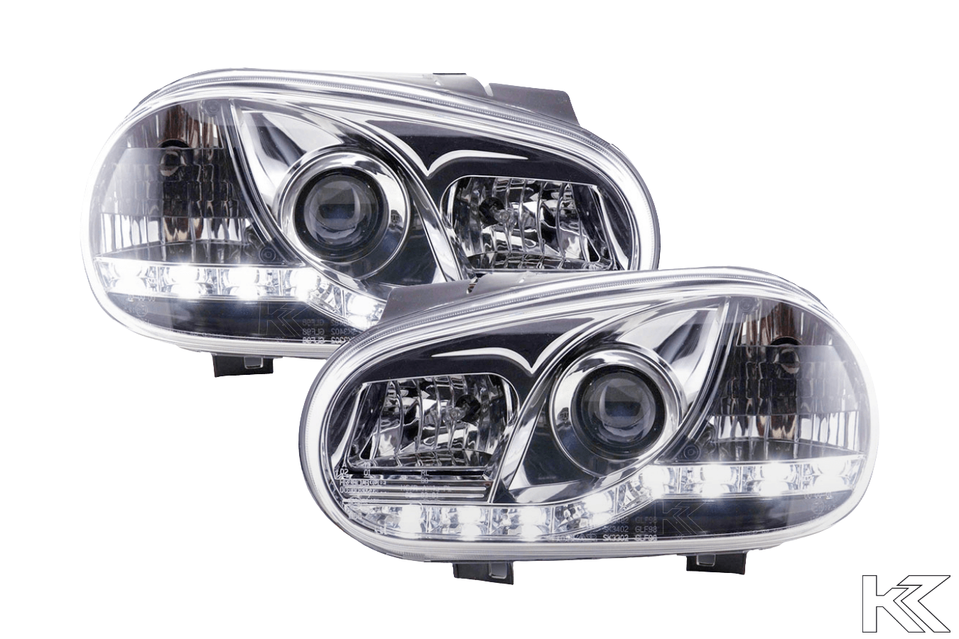 Volkswagen Golf 4 OE Style LED Tail Lights (1998-2002)