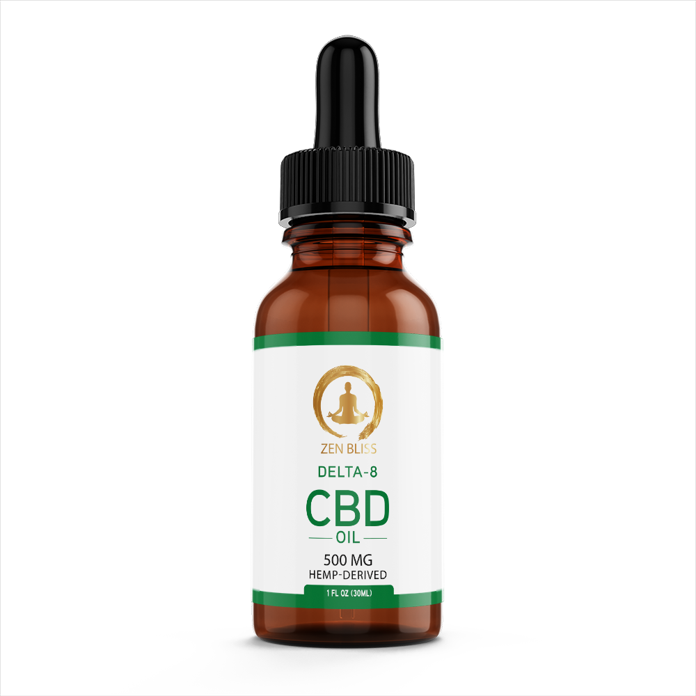 Full-Spectrum Delta-8 THC CBD Oil - Zen Bliss Canada product image