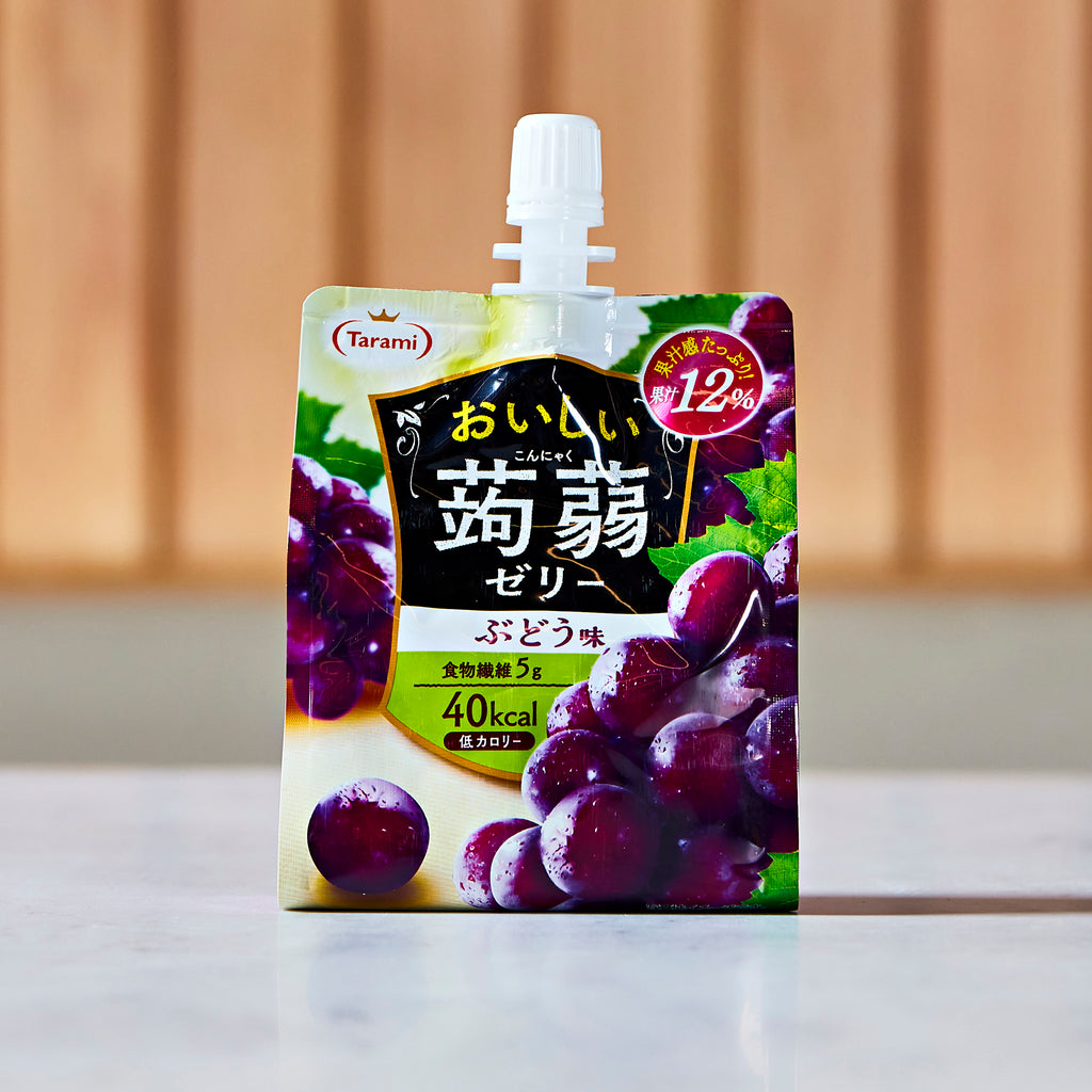 Tarami Grape Konnyaku Jelly Drink 150 Ml Ichiba Online Marketplace