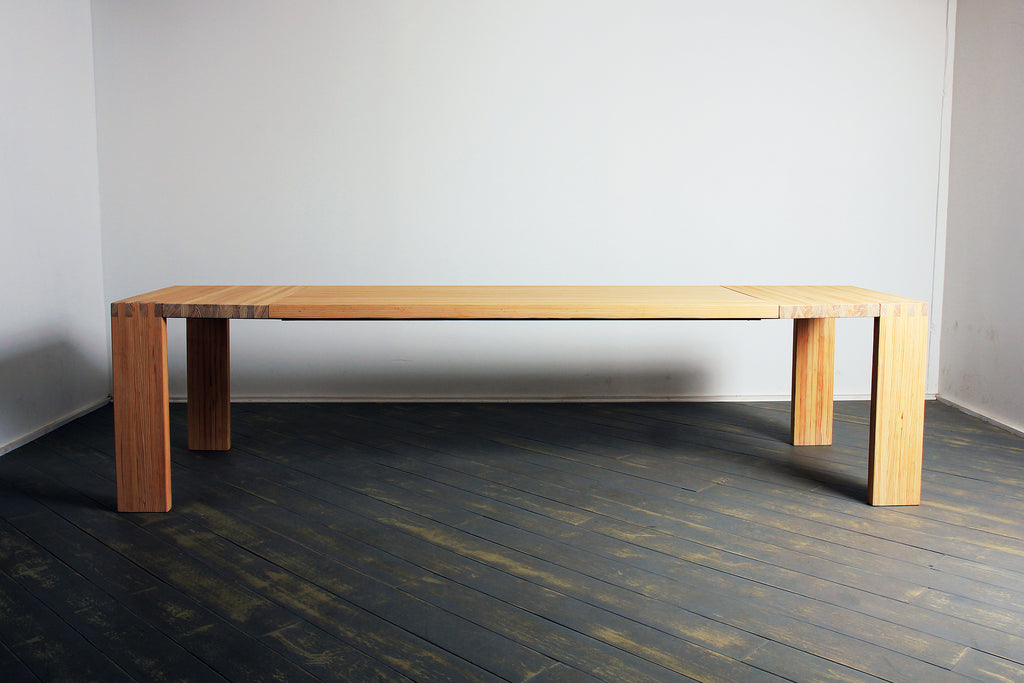 The Easy Slider Dining Table in Raw