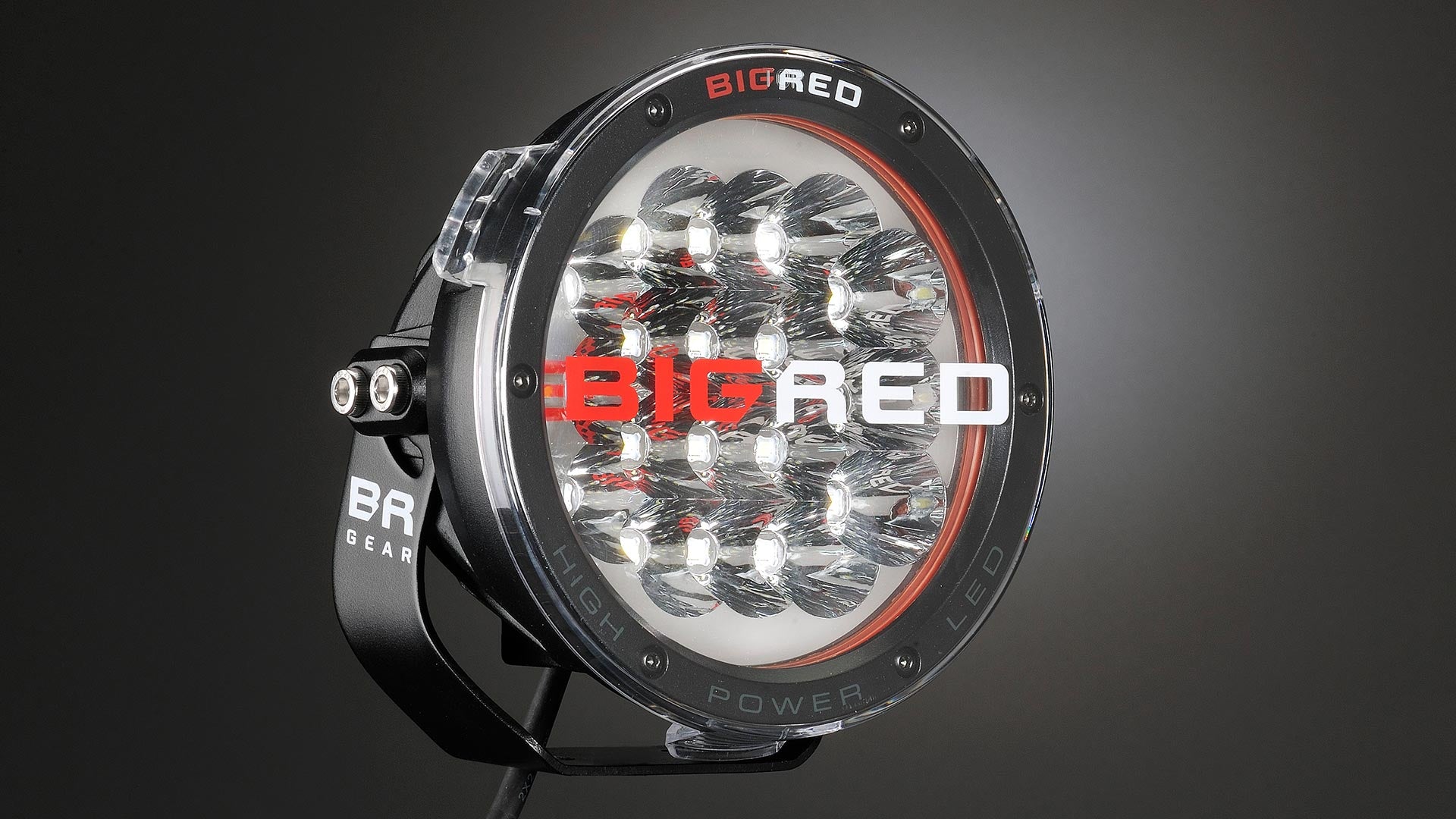 BR9022 Big Red Gear LED Driving Lights 7 Inch