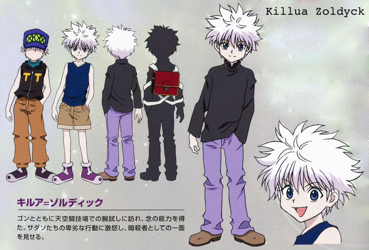 Killua Zoldyck from Hunter x Hunter