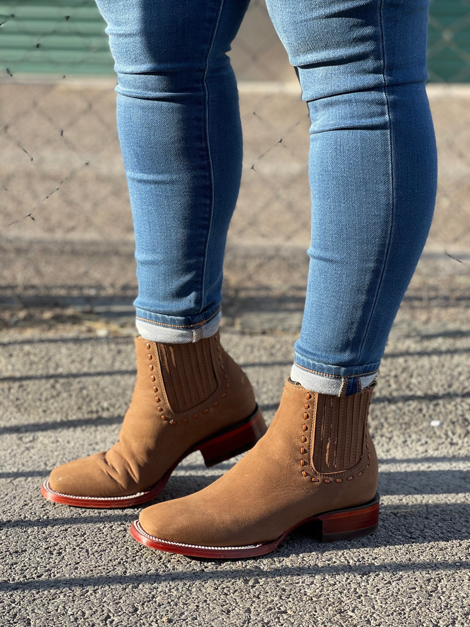 black high heel boots outfit