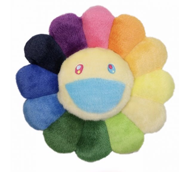 Kaikai Kiki Flower Plush Rainbow Takashi Murakami Flower Keychain Keychain  Kaikiki