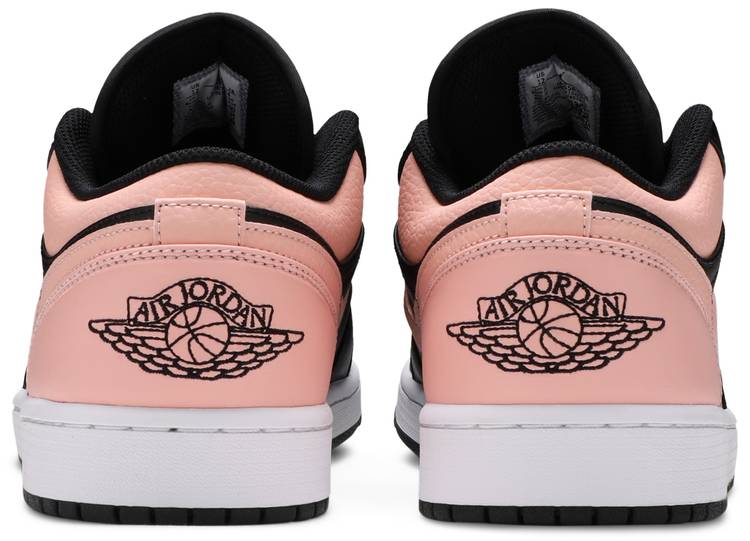 crimson pink jordan 1 low