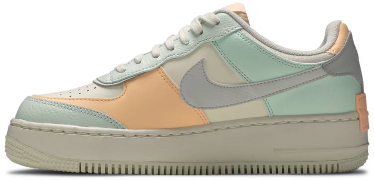 nike air force 1 low shadow sail barely green