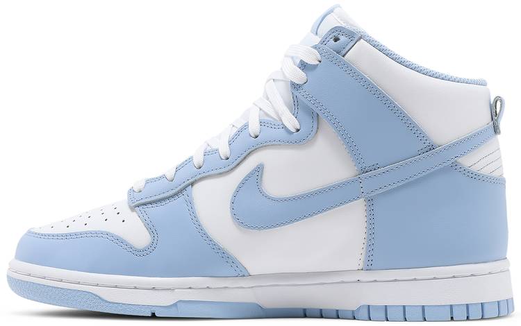 NIKE DUNK HIGH - ALUMINUM UNC BLUE (W) | SAME OR NEXT DAY SHIPPING!