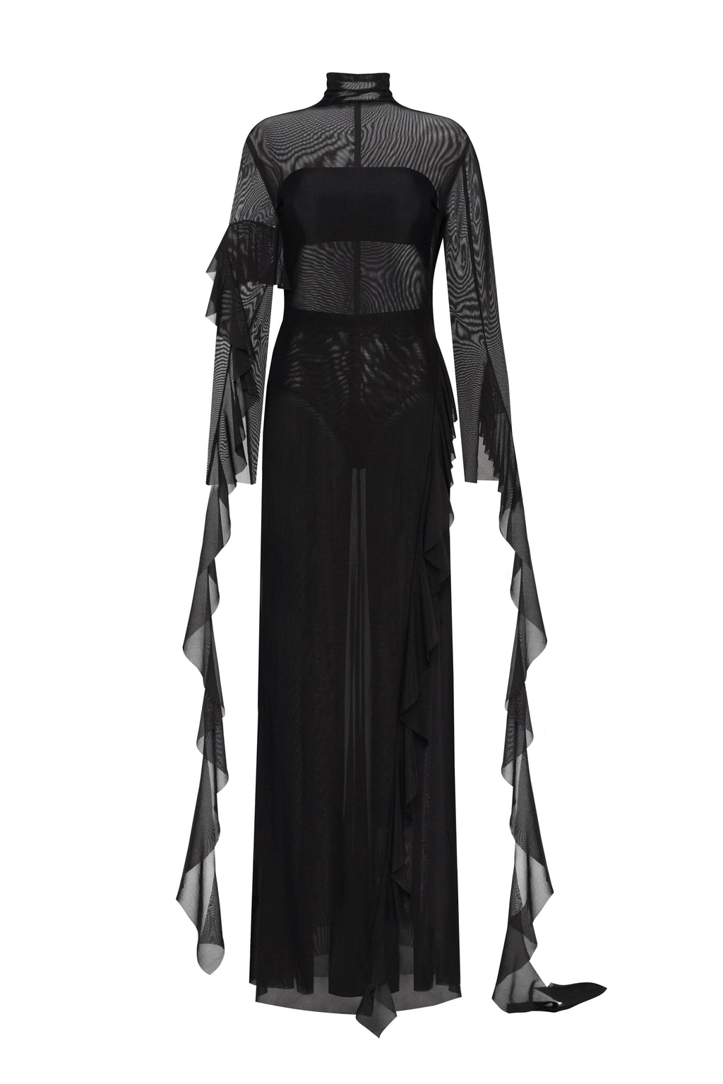 Alluring semi-transparent lace mini Milla Dresses - ➤➤ delivery dress black, Xo USA, in Worldwide Xo