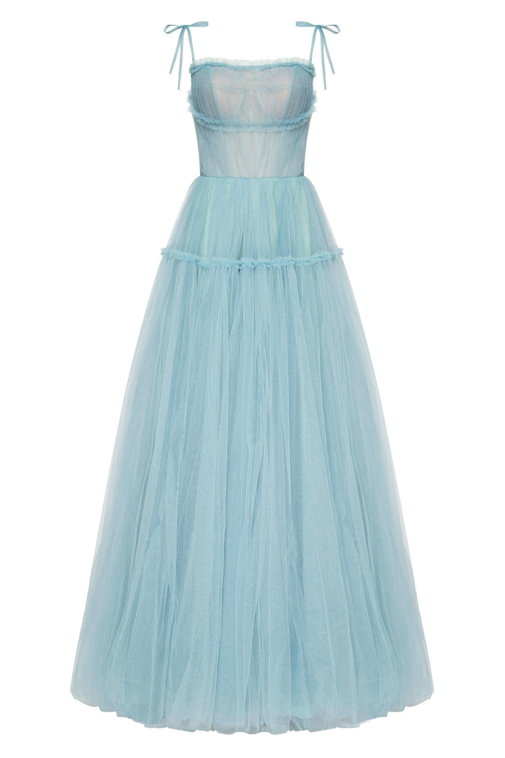 Misty Rose Sparkly off-the-shoulder tulle dress ➤➤ Milla Dresses - USA,  Worldwide delivery