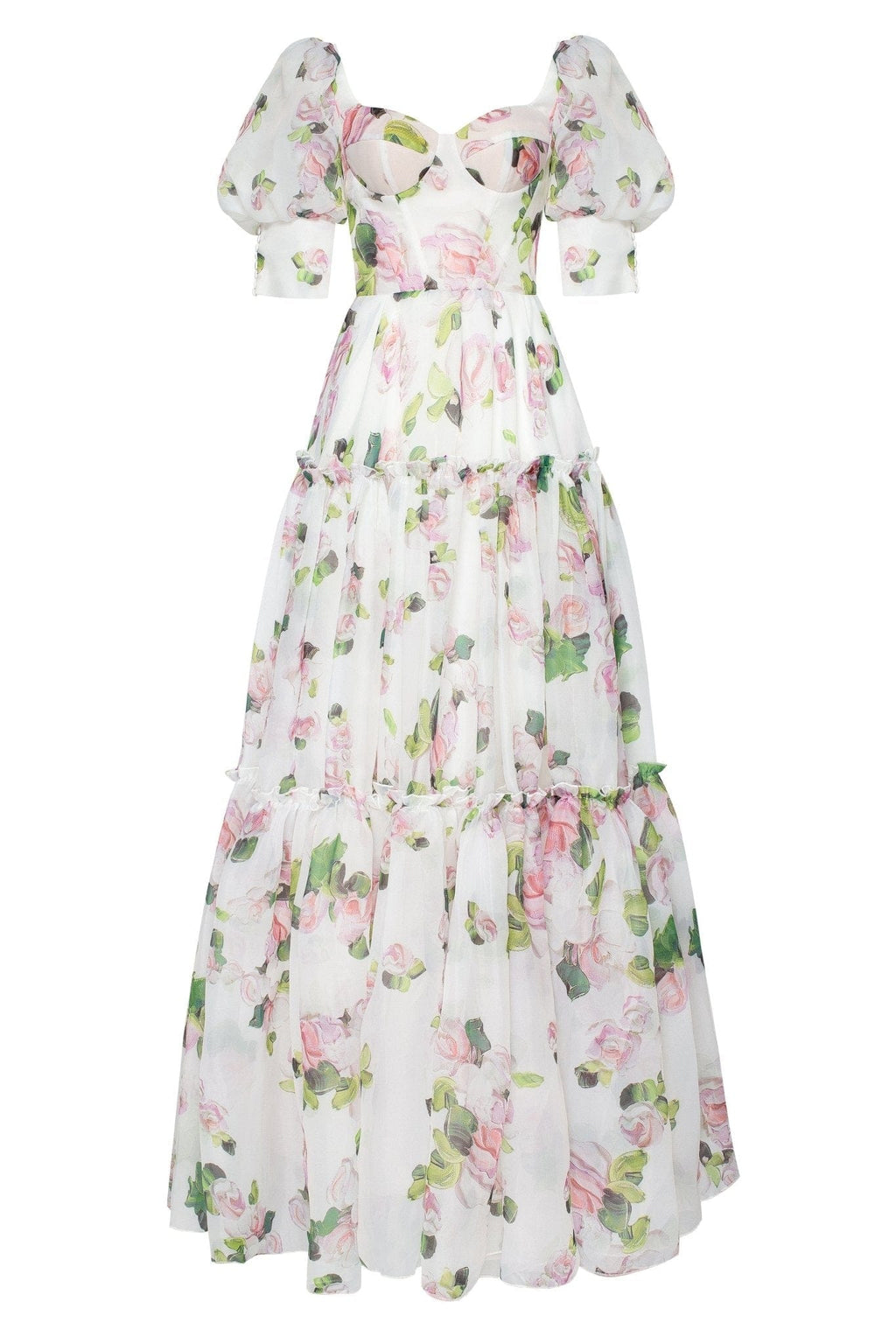 Apple Blossom spaghetti strap midi dress ➤➤ Milla Dresses - USA, Worldwide  delivery