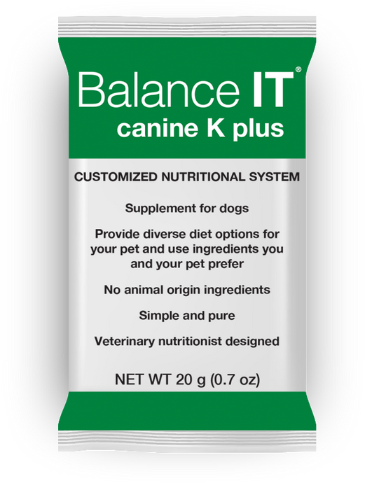 balance it canine plus supplement