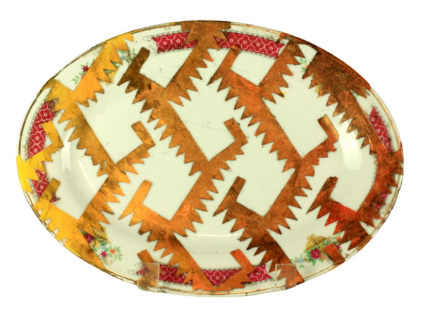 Mixtec Design, Aztec Gold to Rose Gold Ombre